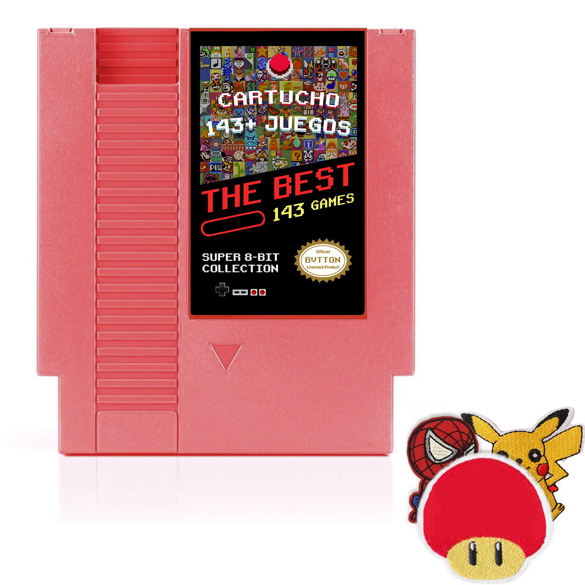 Cartucho Nes Multi Juegos Nintendo 143 Videojuegos En 1