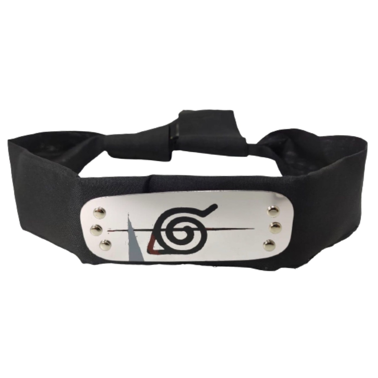 Cosplay Naruto Disfraz Boruto Hijo Kit Combo 1 Banda Aldea Oculta de la Hoja Renegado Rayada, 1 Shuriken y 1 Kunai Konoha Ninja