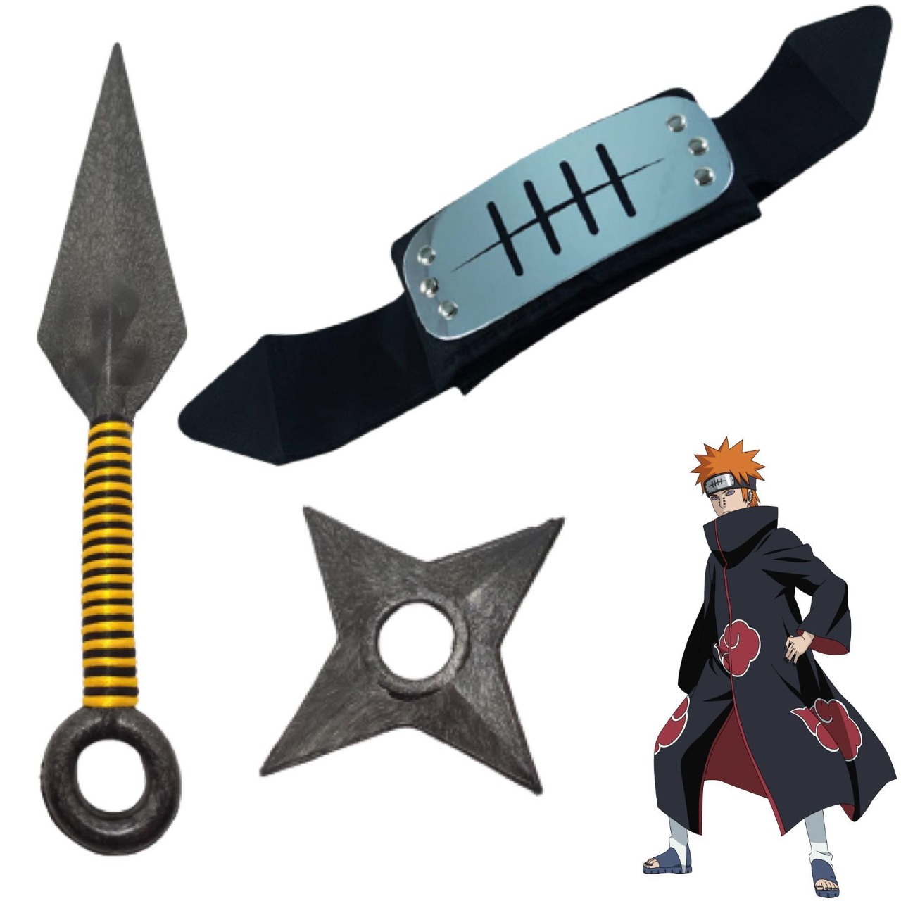 Kunai Naruto Cuchillo Aldea Cosplay Accesorio Juguete Ninja