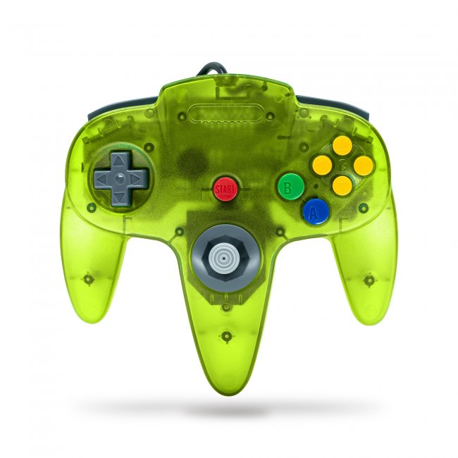 Control para Nintendo 64 N64 verde extremo Tecknogame