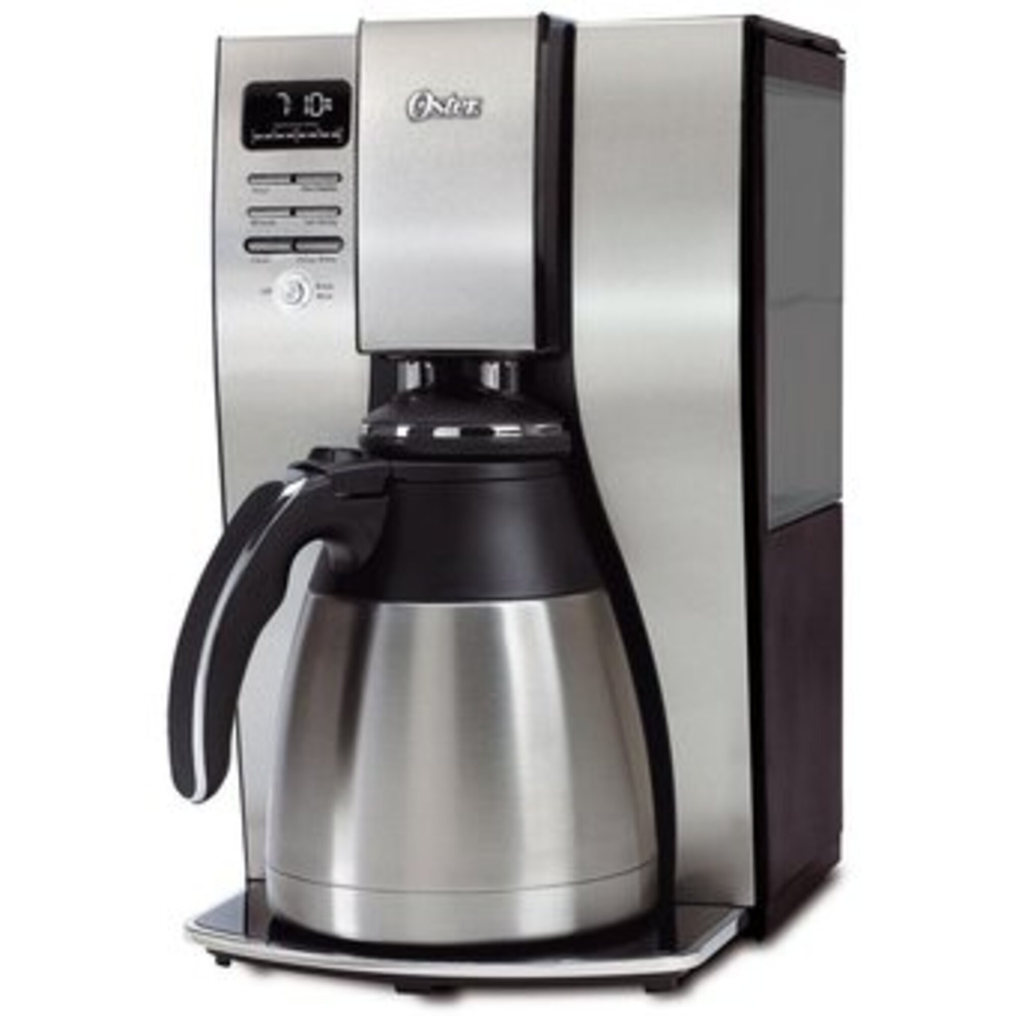 CAFETERA 10 TAZAS PROGRAMABLE JARRA TERMICA ACERO INOXIDABLE PLATEADA OSTER