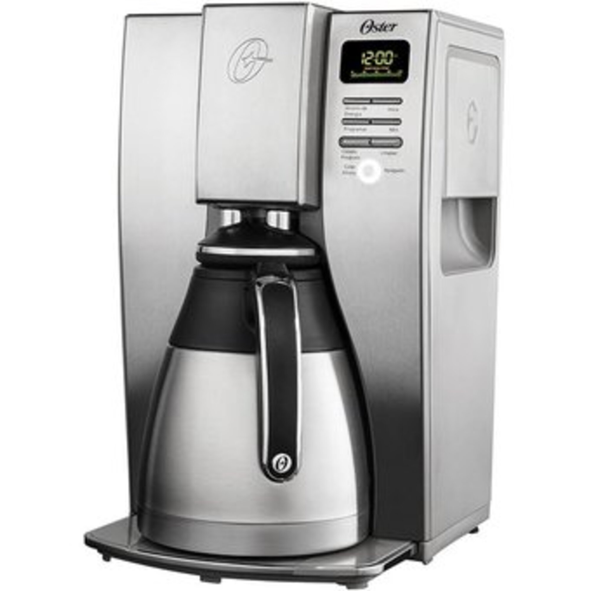 CAFETERA 10 TAZAS PROGRAMABLE JARRA TERMICA ACERO INOXIDABLE PLATEADA OSTER