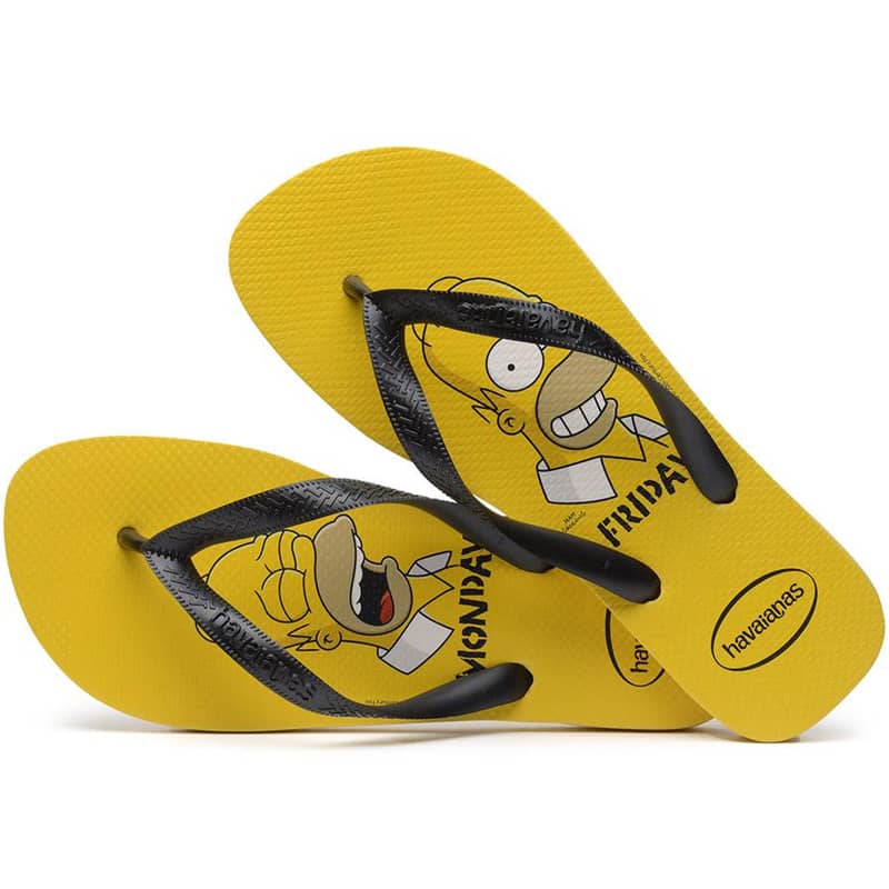 Sandalias Havaianas The Simpsons Talla 27