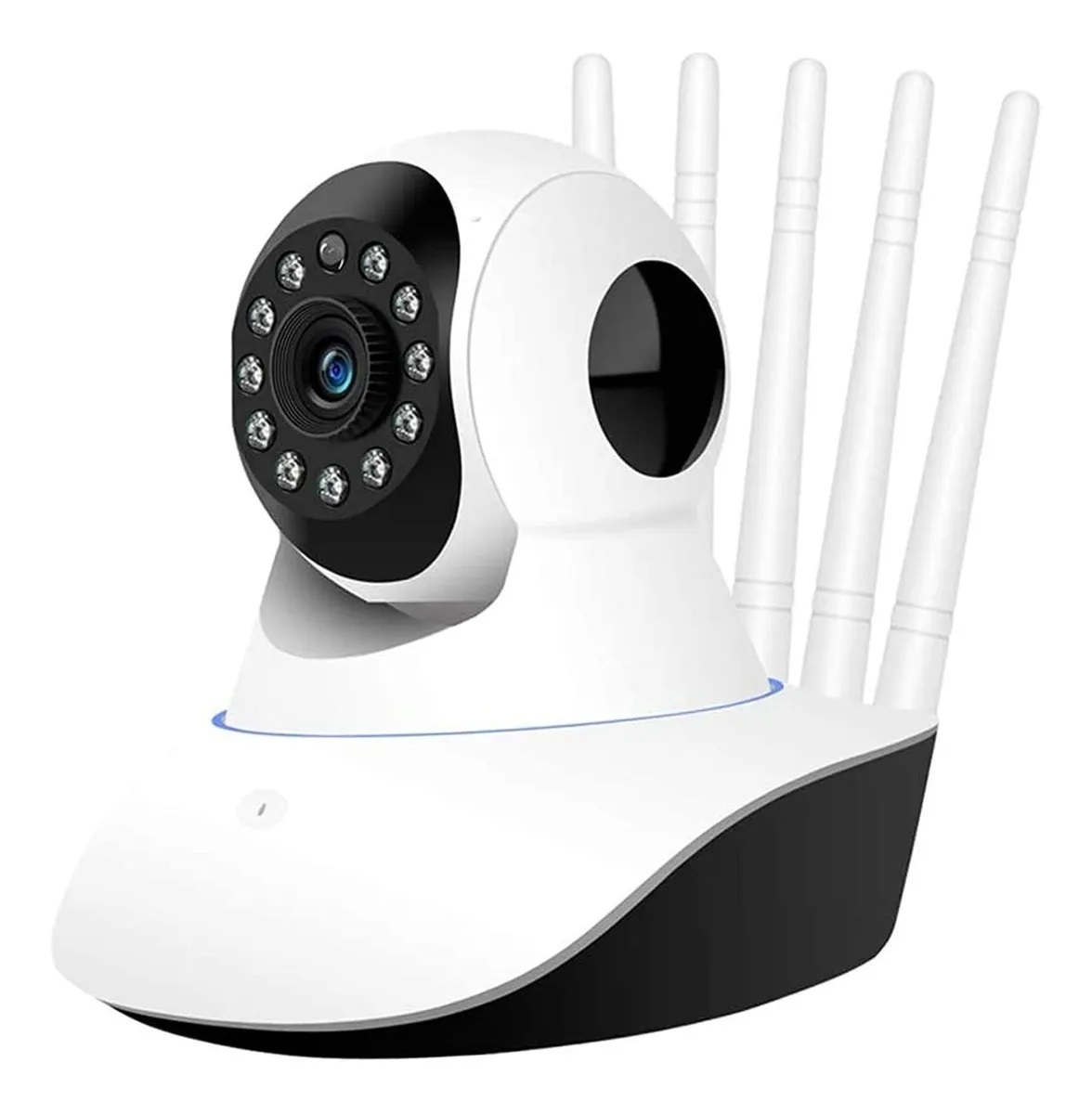 Camara De Seguridad Wifi Ip 1080p 5 Antenas Vision Nocturna.