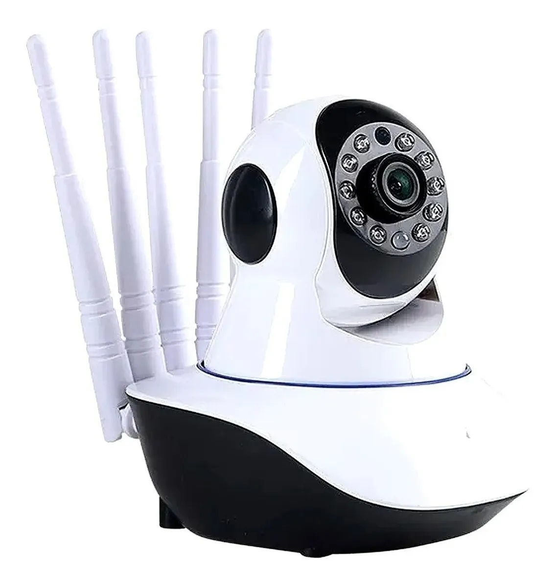 Camara De Seguridad Wifi Ip 1080p 5 Antenas Vision Nocturna.