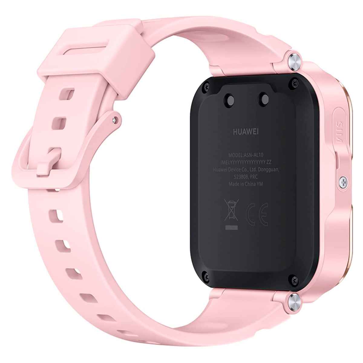 Reloj Inteligente Watch Huawei Kids 4 Pro Pantalla AMOLED 1.41" Resolución 320x360 Color Rosa, Smart Watch Para Niños