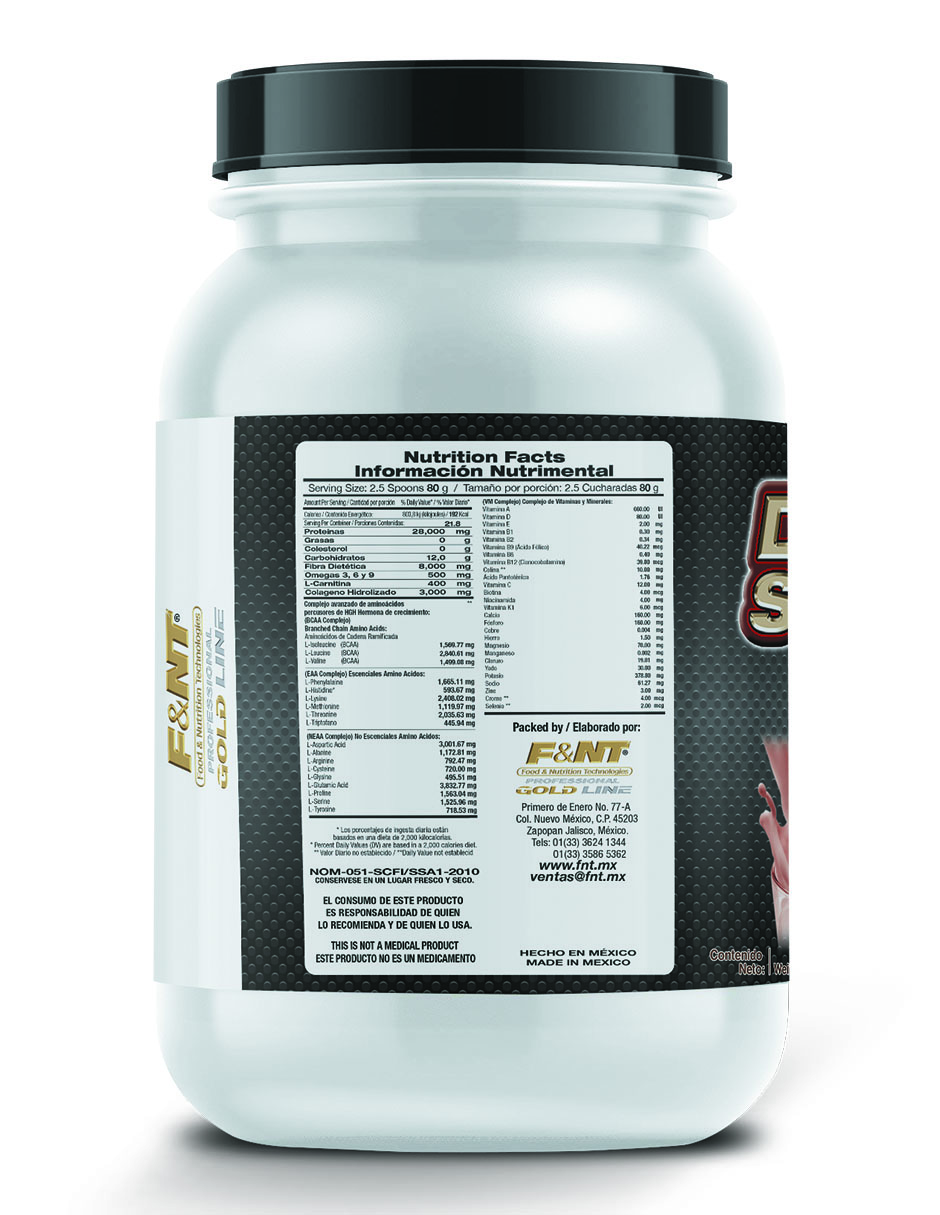 Diet Body Shake 1,750gr : Malteada Dietética Bajar De Peso Sabor Nuez/Avellana F&nt
