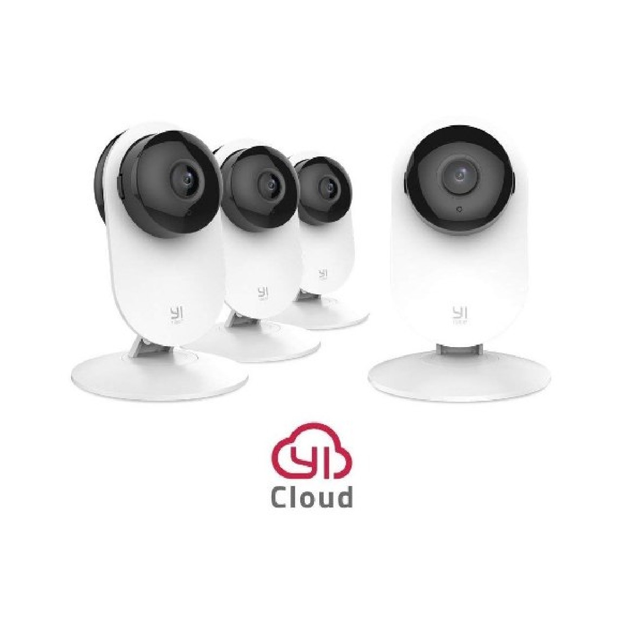 Cámaras De Seguridad Yi Technology 1080p Color Blanco 4 Pack