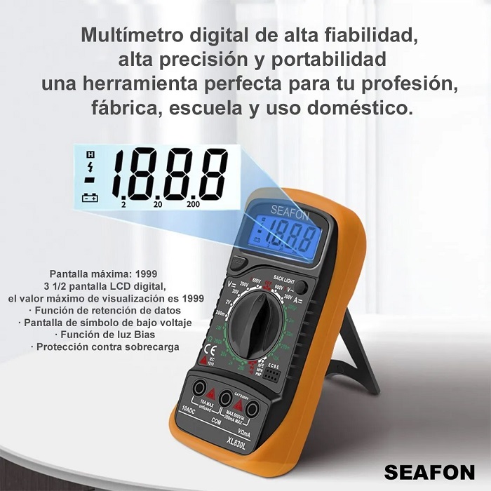 Multimetro digital profesional