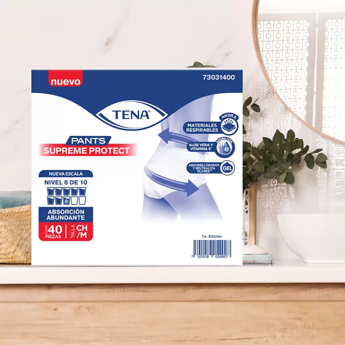Pañales De Adulto Medianos Con 40 Pz Tena Pants 671917 CST