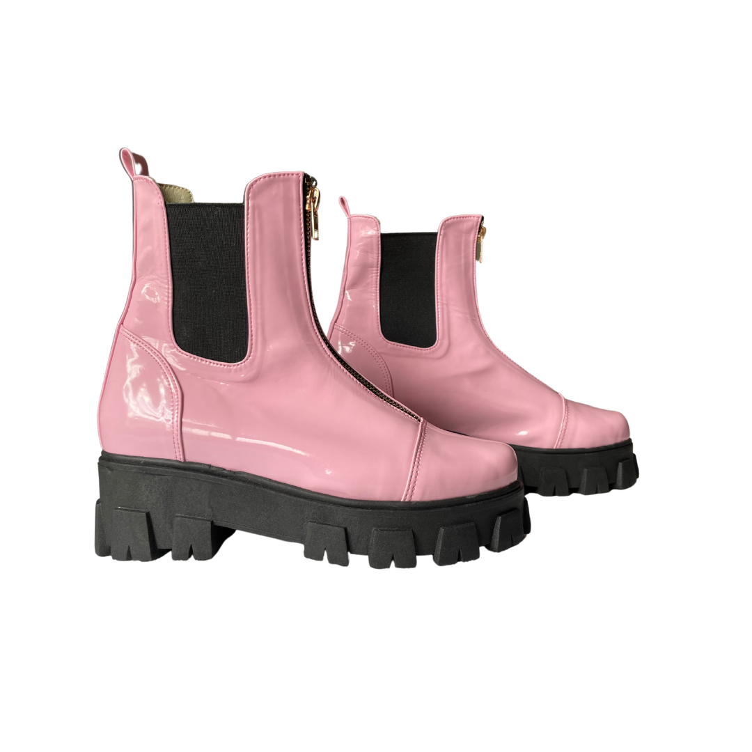 Botas Mujer Combat Plataforma Jey Velez Ximena