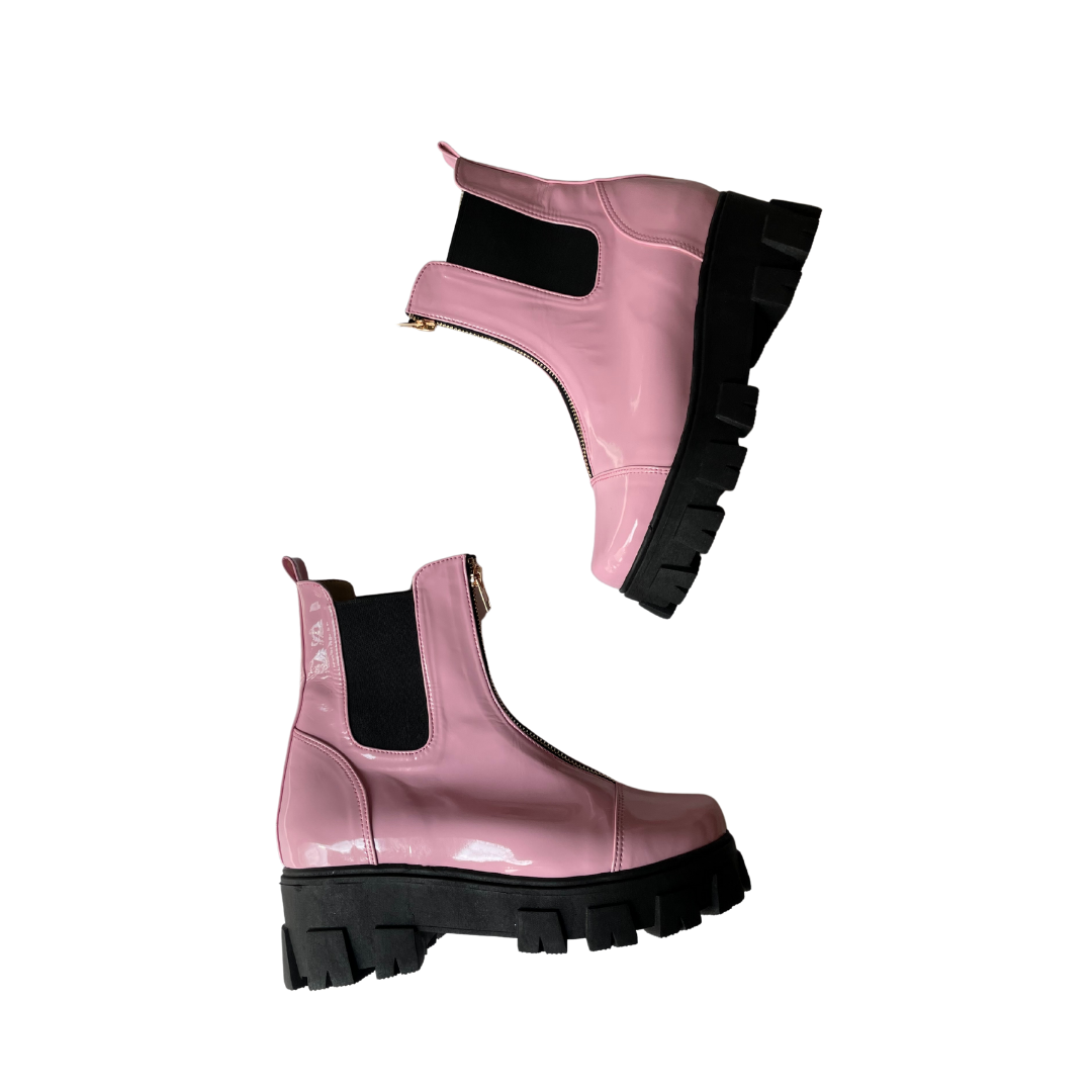 Botas Mujer Combat Plataforma Jey Velez Ximena