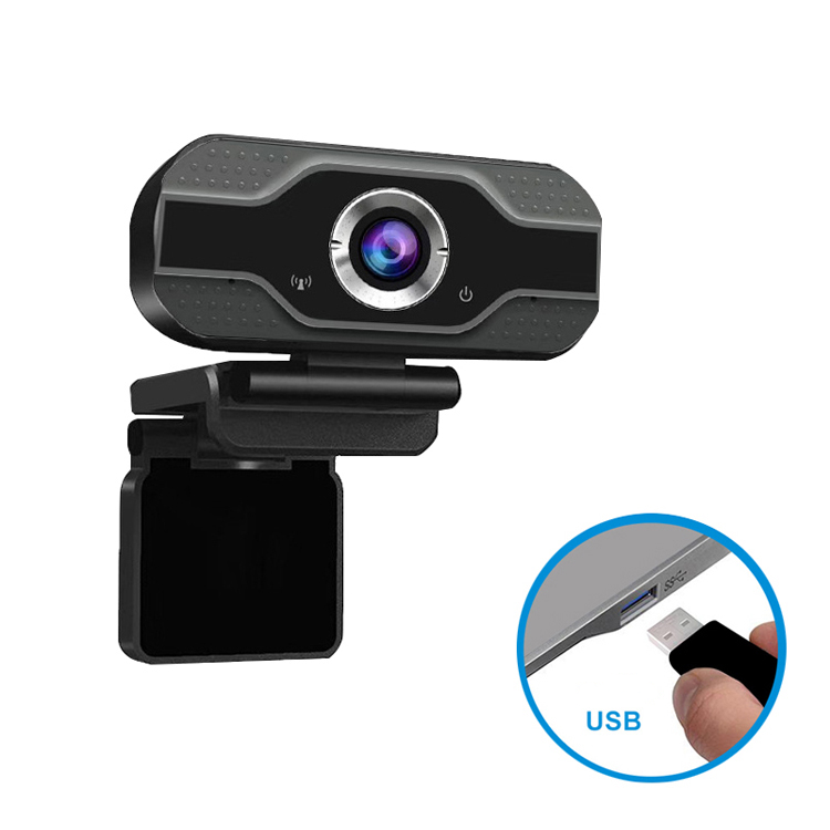 Cámara web SXT-02 HD con micrófono 1080p Cámara web de transmisión USB de 2 megapíxeles para computadora