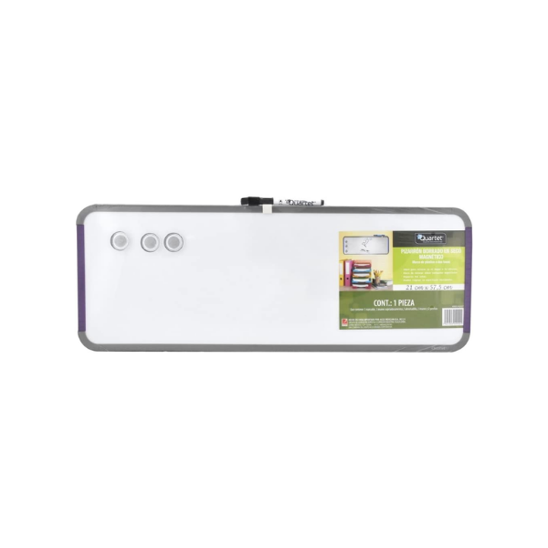 Pizarrón Magnético Blanco 21x58cm, Quartet 