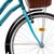 Bicicleta  Apache Glam R26 6 Velocidades  Vintage Con Canastilla Asiento De Gel Azul