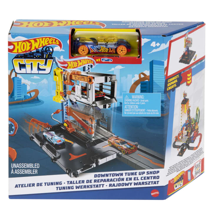 Pista Hot Wheels City Taller De Reparaciones
