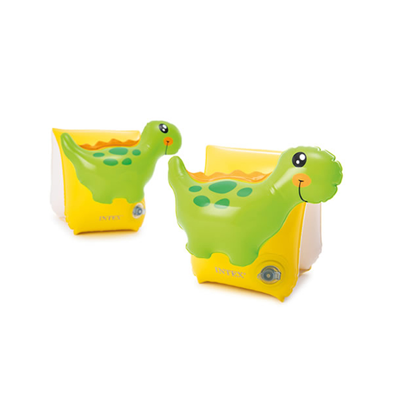 Flotadores Brazos Alberca Inflable Niños Dinosaurios Rescate