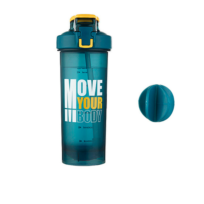 Shaker Vaso Mezclador Proteina Gym Fitness Deportes 2007