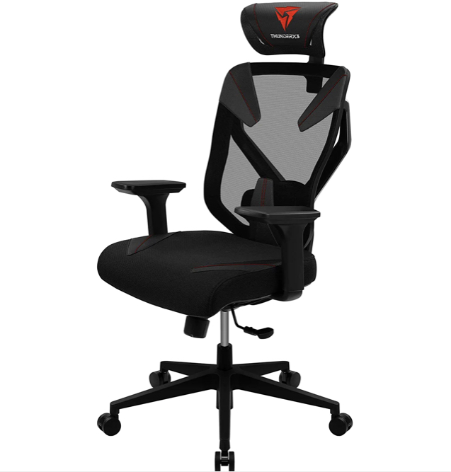 Silla Thunder X3 Ergonómica Yama 3 BLACK/RED
