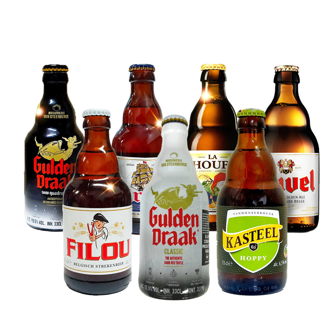 Six Pack Cervezas Belgas Ultra Premium