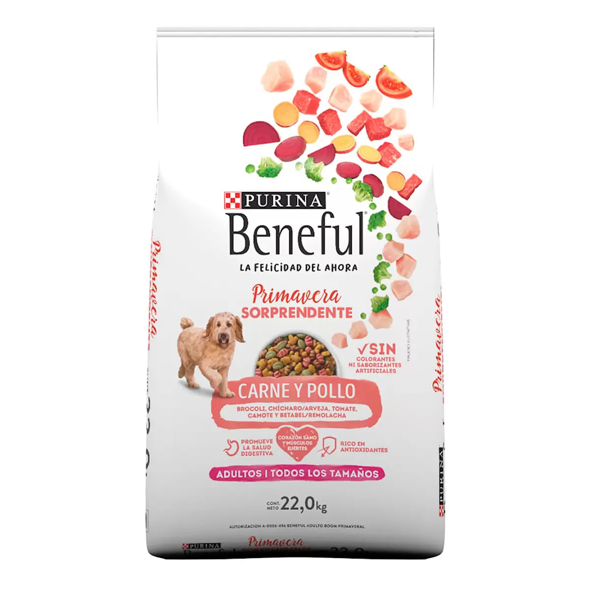Croquetas Para Perro Carne y Pollo 22 kg Purina Beneful CST