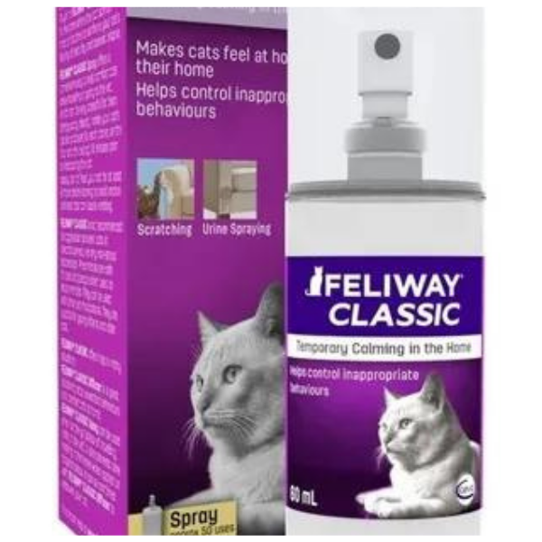 Feliway Classic Spray Anti Estrés Calmante Para Gato