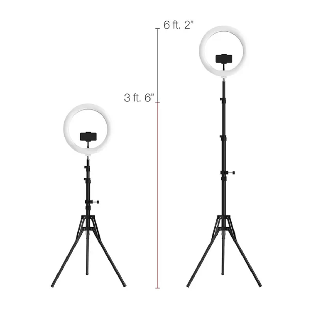 Tzumi Halo Light Pro Sistema de Podcasting