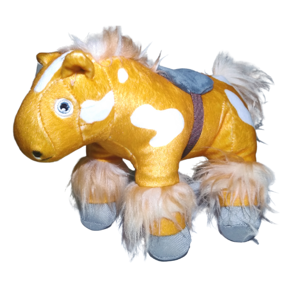 Peluche Musical Caballo Percherón 20 Cm La Granja De Zenón