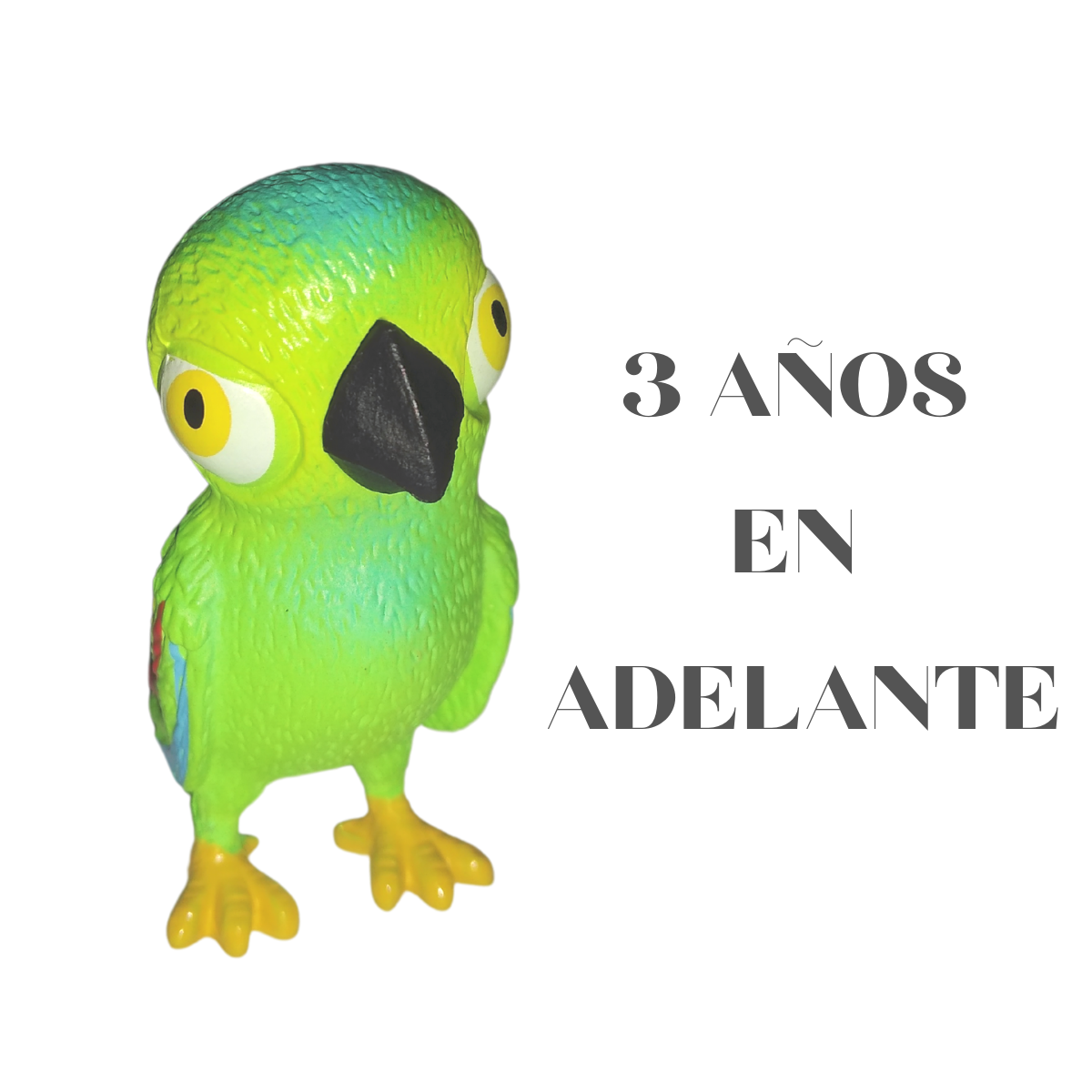 2 Figuras Zenón Y Lorito Pepe Blíster De La Granja De Zenón