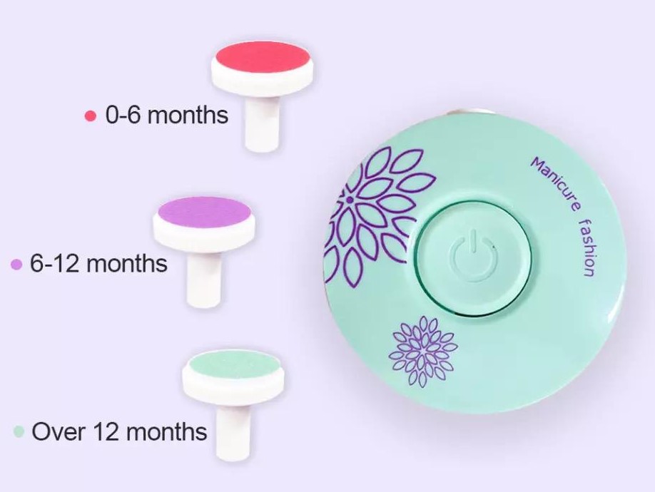 Corta Uñas Bebé Eléctrico Lima Kit De Higiene Bebé