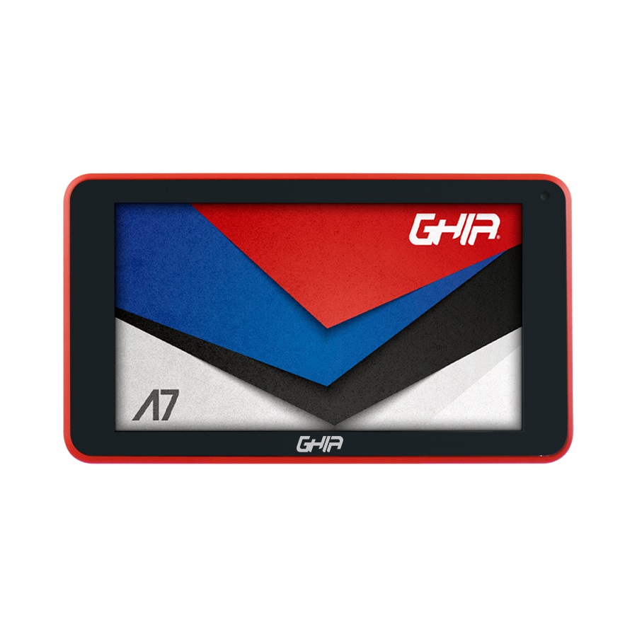Tablet GHIA A7 GTA7WFRED Pantalla 7 Pulgadas Procesador A50 1Gb RAM 16Gb Almacenamiento Android 9