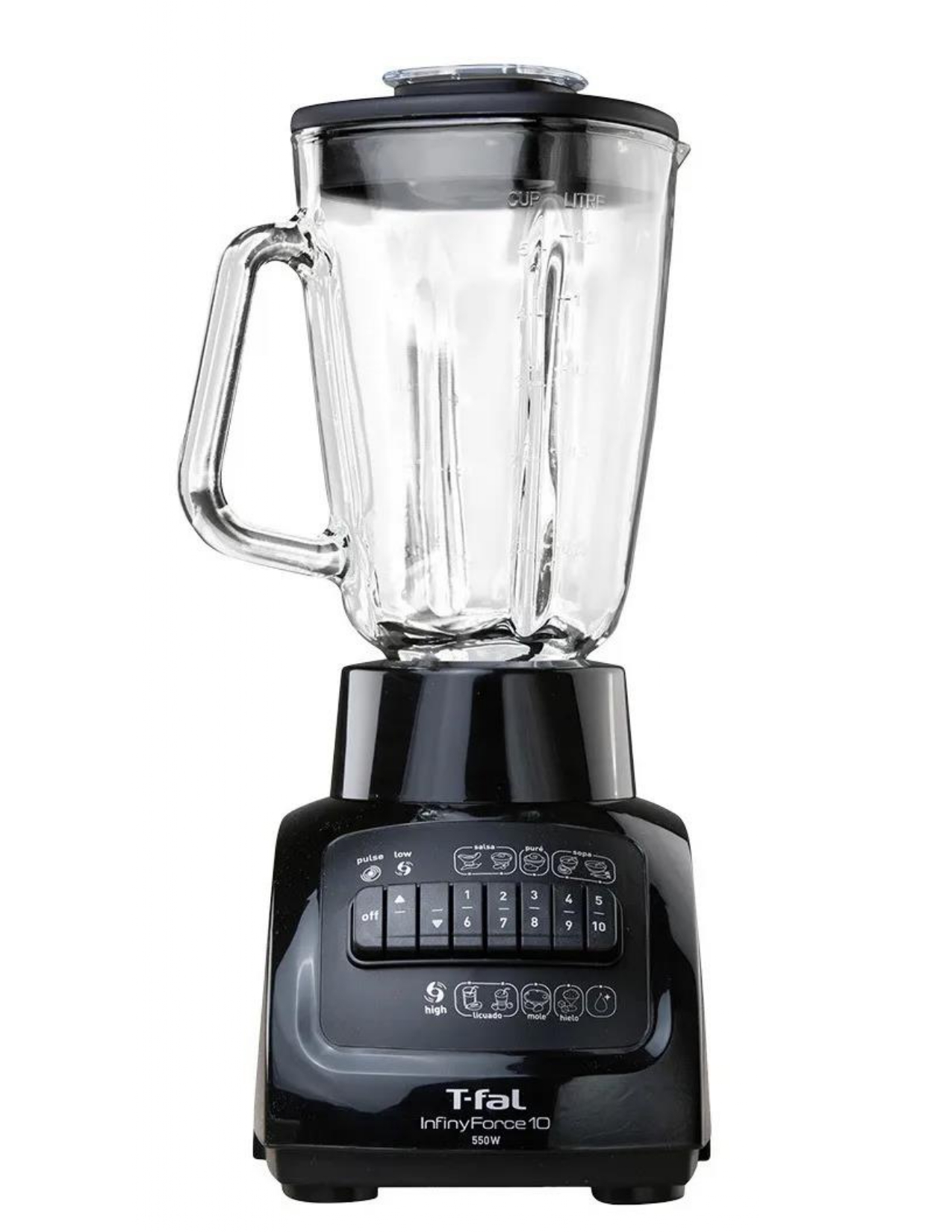 Licuadora 10 Vel T-fal Power Mix LN8008MX Negro