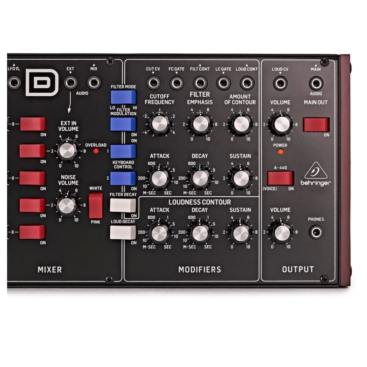 Sintetizador Behringer Anàlogo MODEL D