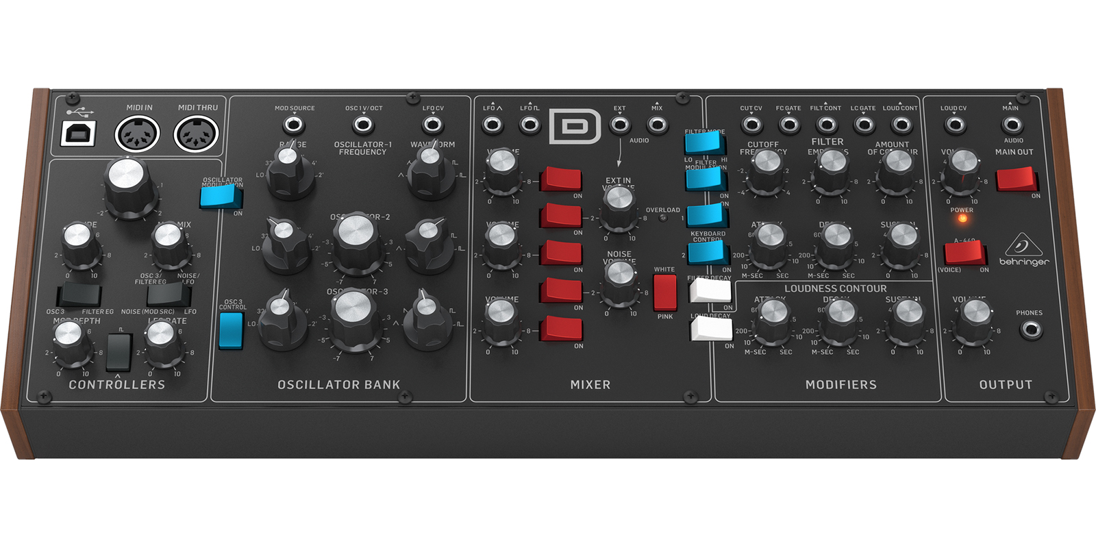 Sintetizador Behringer Anàlogo MODEL D