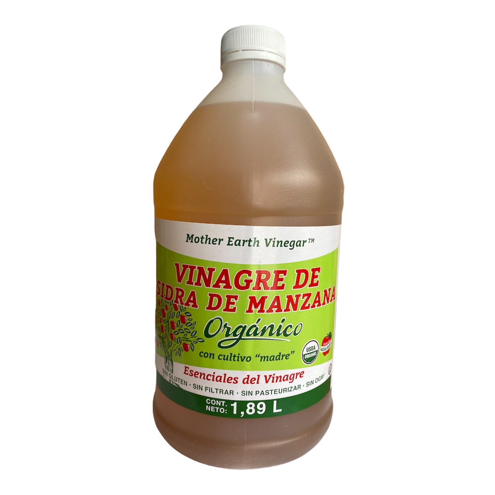 Vinagre de sidra de manzana orgánico