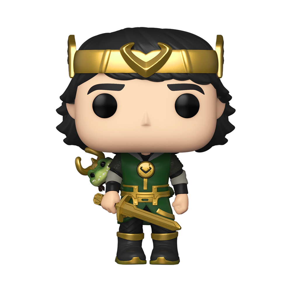 Funko Pop Marvel: Loki - Loki Niño con Loki Caiman