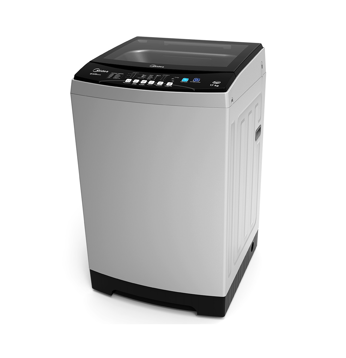 Lavadora Automática Carga Superior Silver 17kg Ultra Eco Sensing MIDEA MLTI17N2SGDS