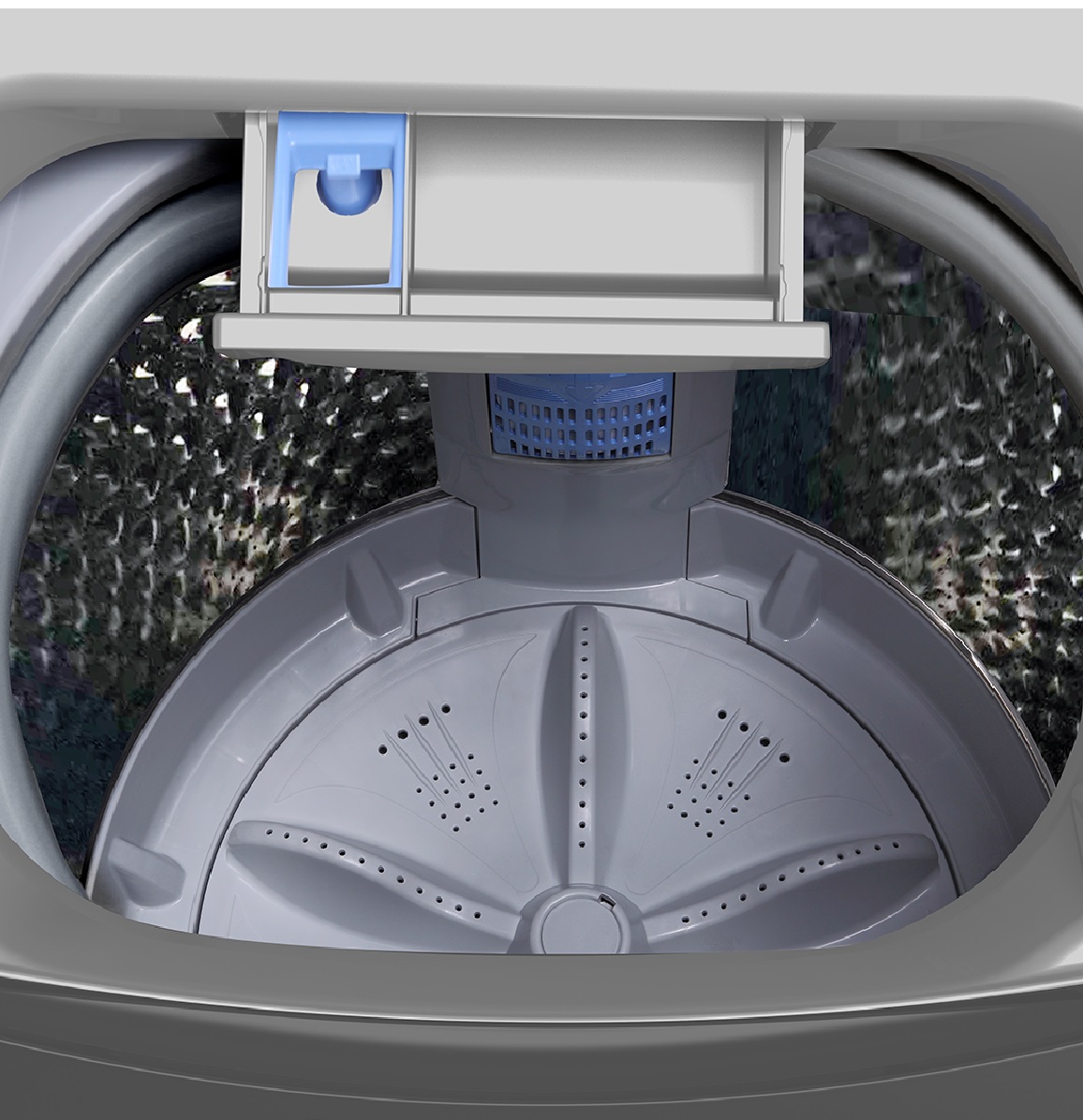 Lavadora Automática Carga Superior Silver 17kg Ultra Eco Sensing MIDEA MLTI17N2SGDS