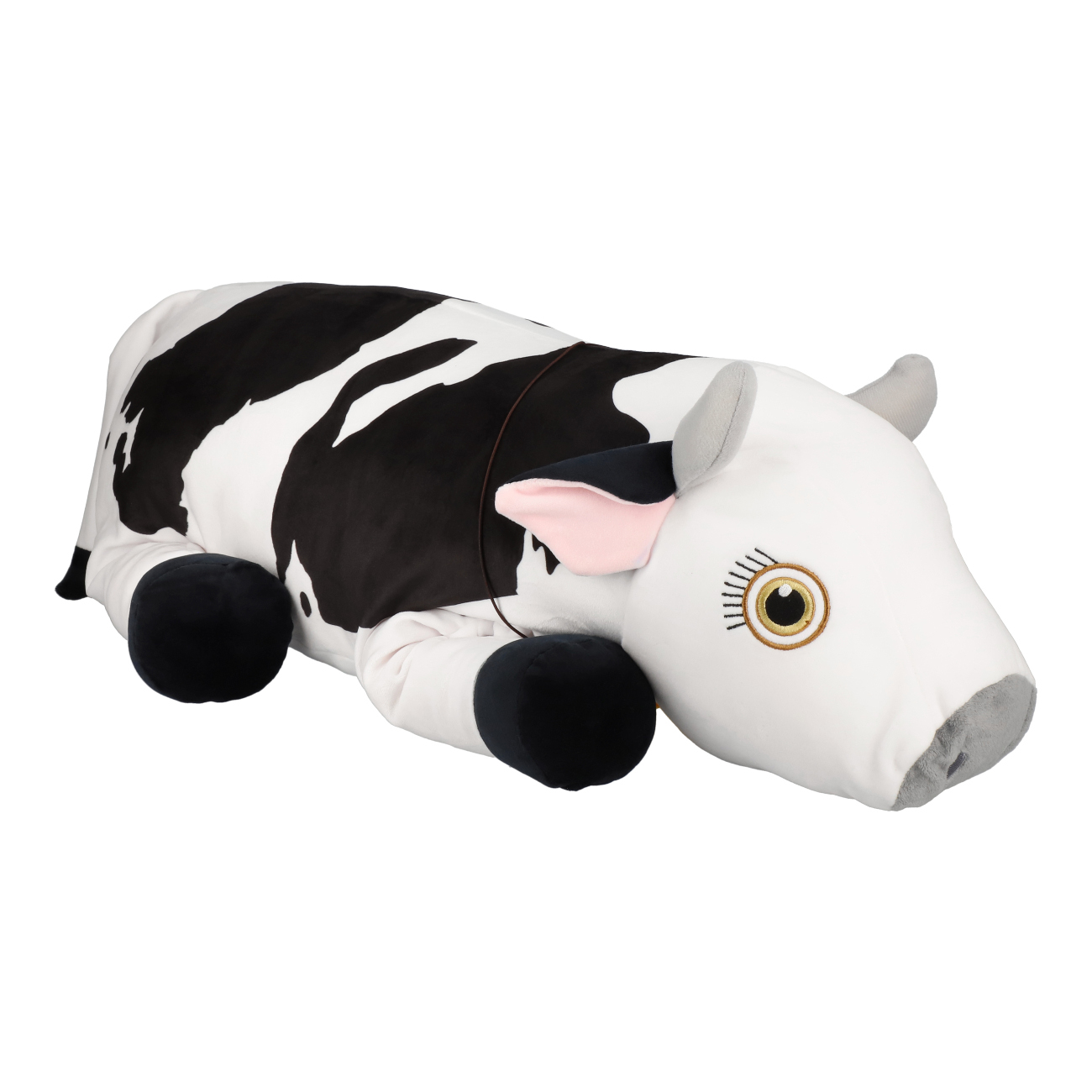 La Granja de Zenón Peluche Musical Abrazable de 70 cm Vaca Lola para 3 a 6 años