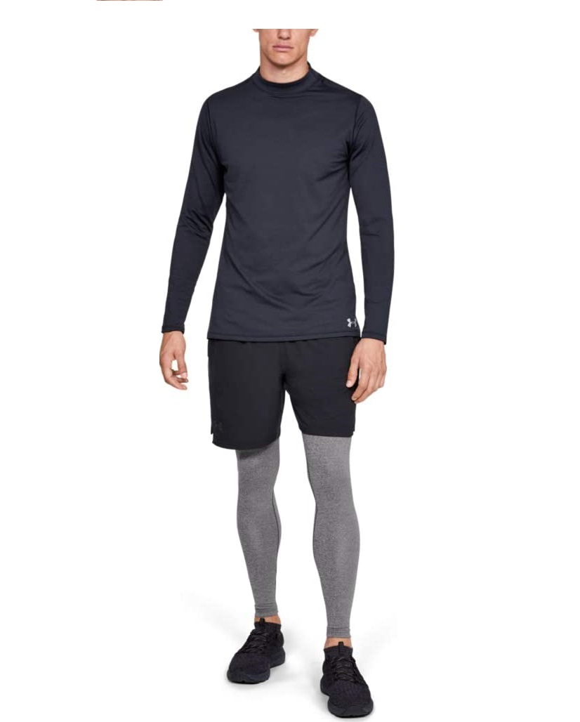 Licra Hombre Under Armour 1320812-019 Coldgear Running Training