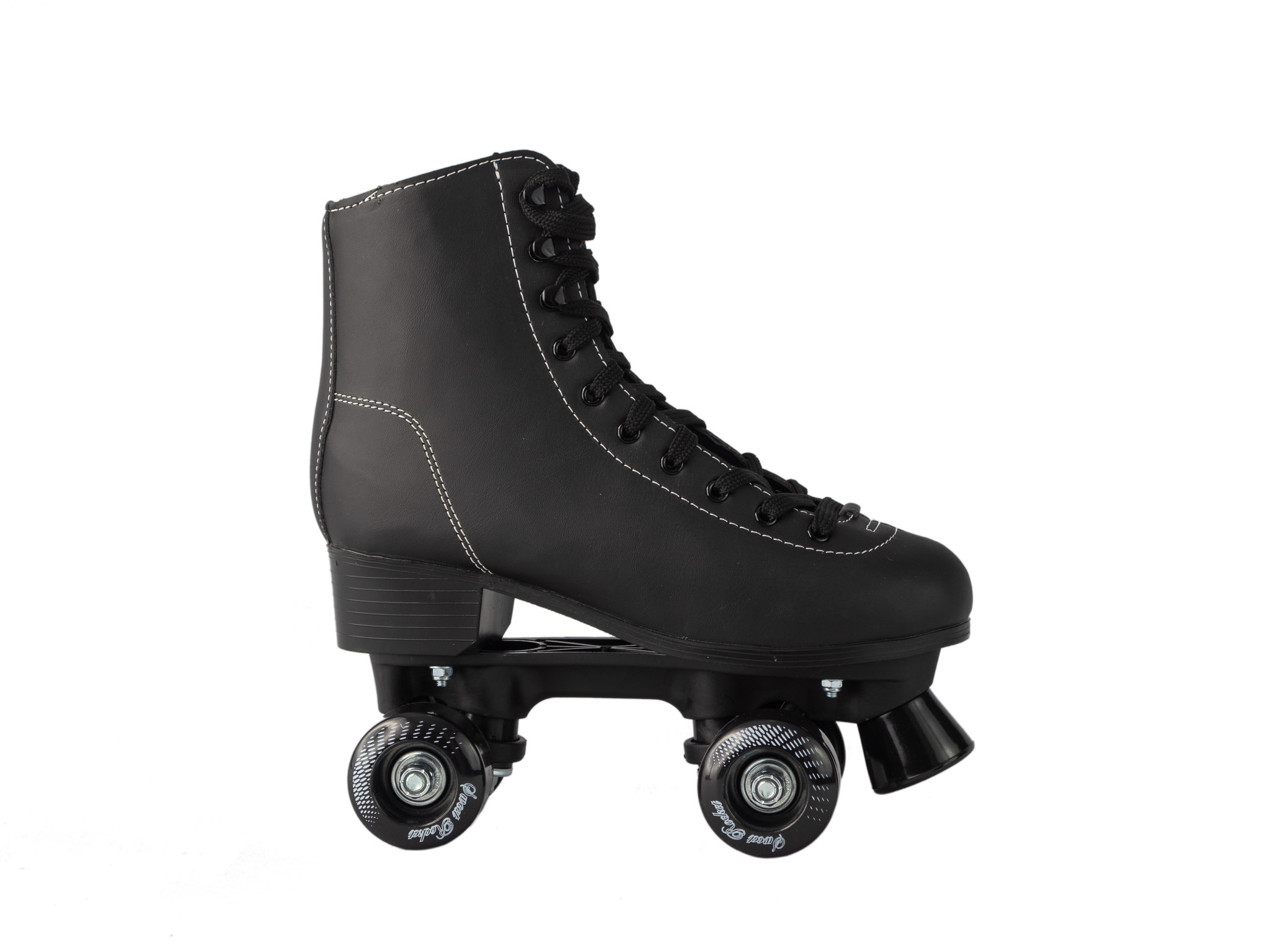 Patines quads talla 24 de diseño diamante negro