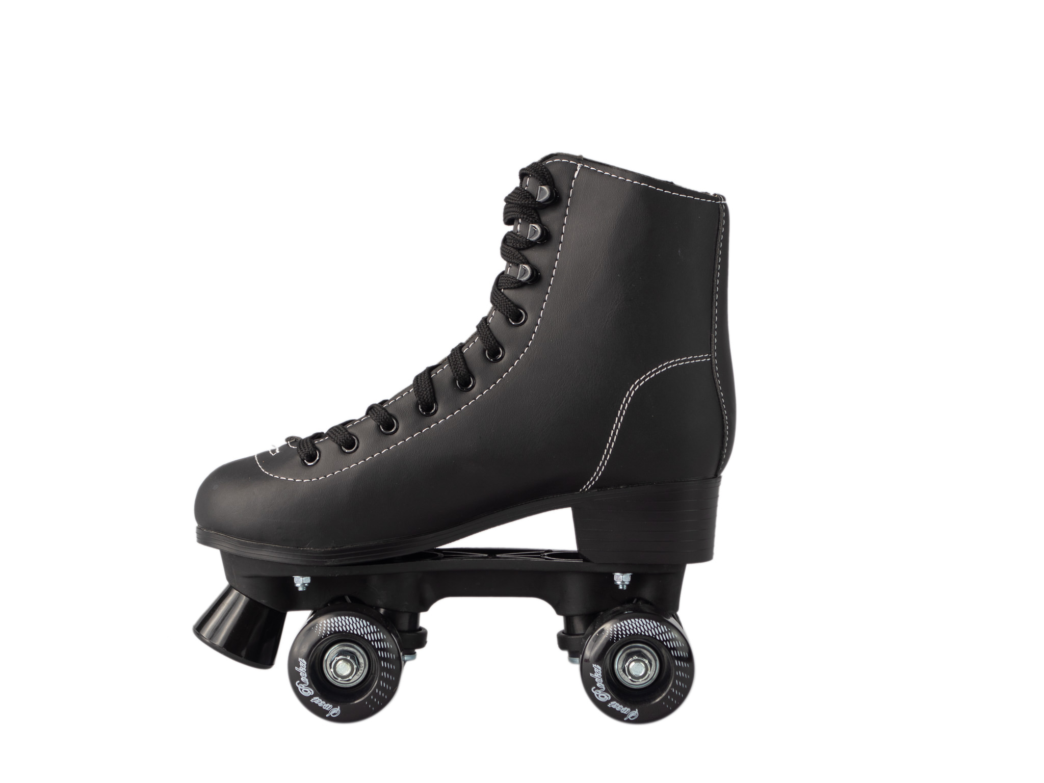 Patines quads talla 24 de diseño diamante negro