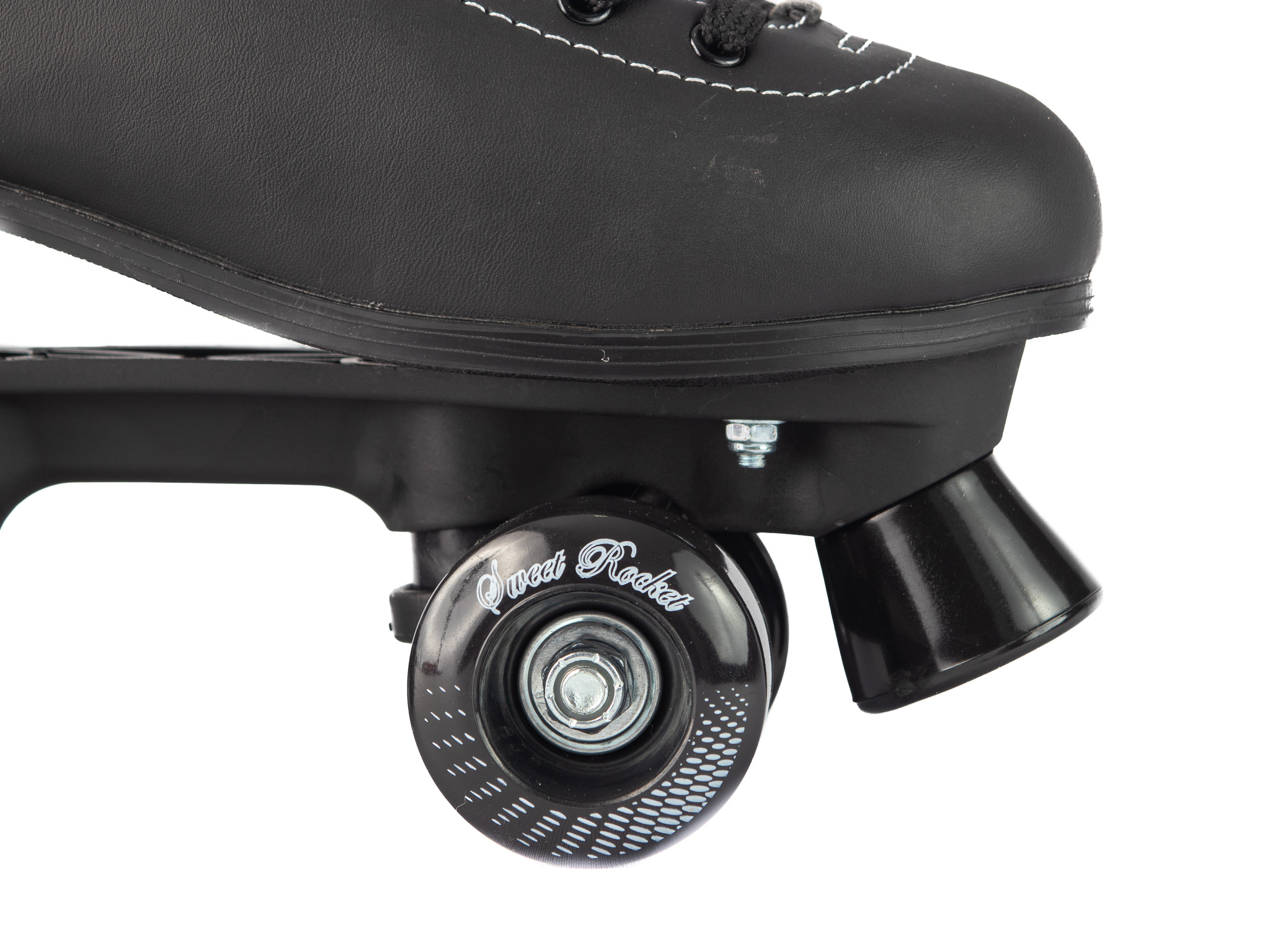 Patines quads talla 24 de diseño diamante negro
