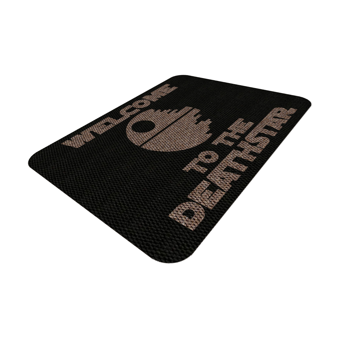 TAPETE DECORATIVO STAR WARS DISEÑO DEATH STAR DE 0.70X0.50 MTS BLACK