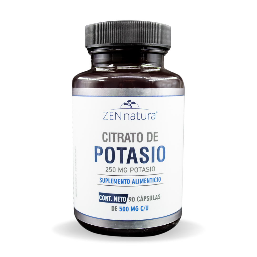 CITRATO DE POTASIO 90 CÁPSULAS ZEN NATURA