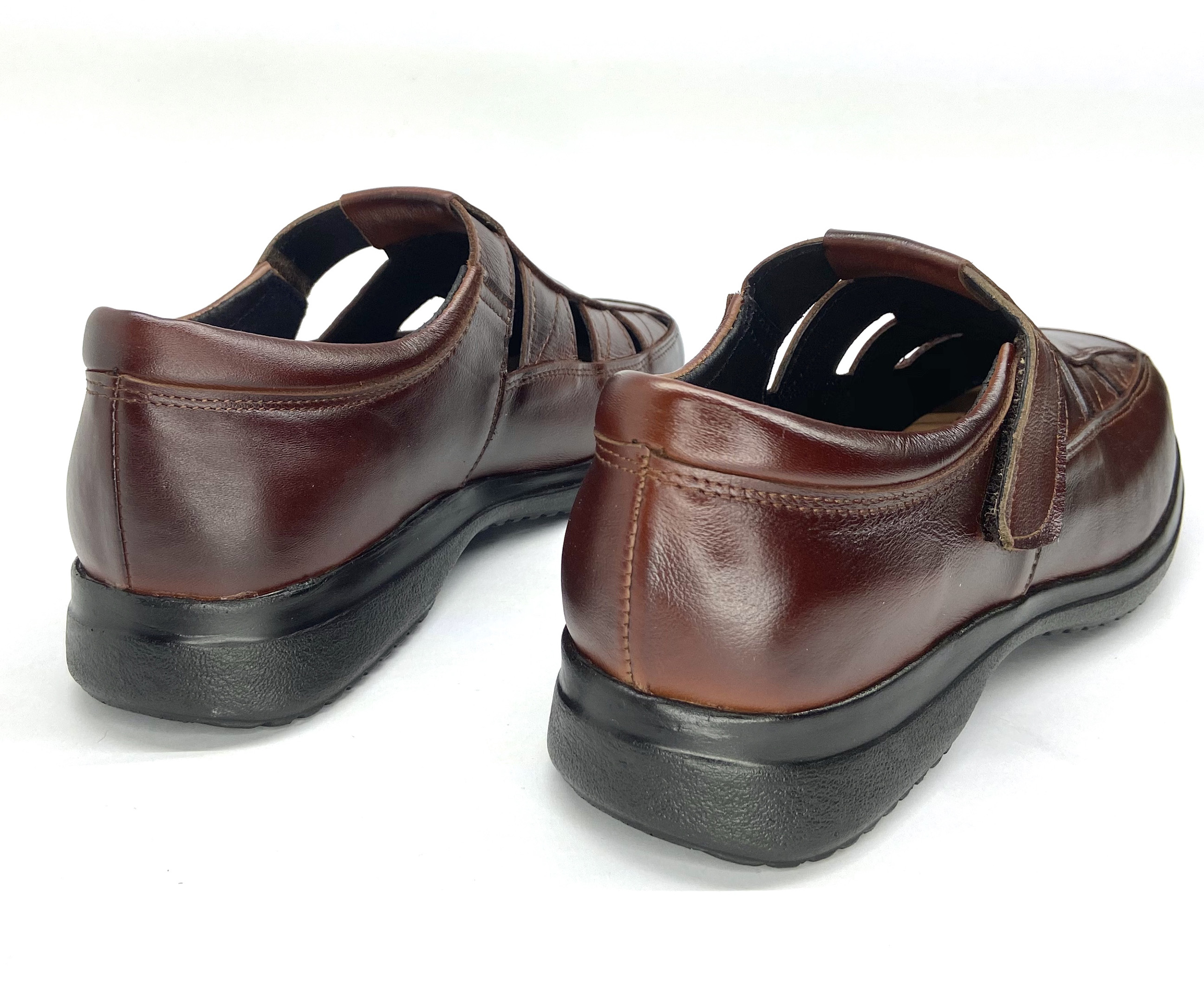 Huarache De Piel De Borrego Para Caballero Pie Diabetico