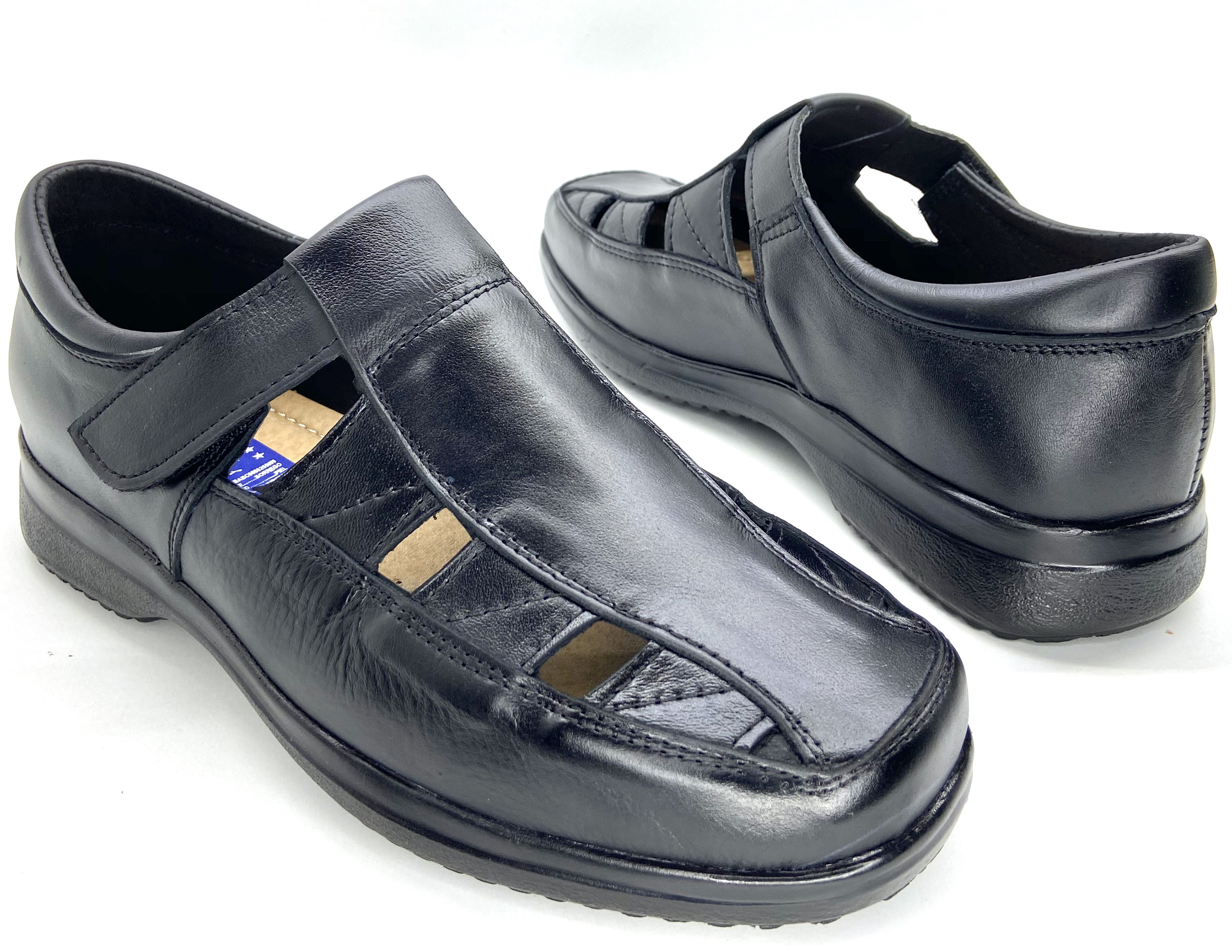 Huarache De Piel De Borrego Para Caballero Pie Diabetico