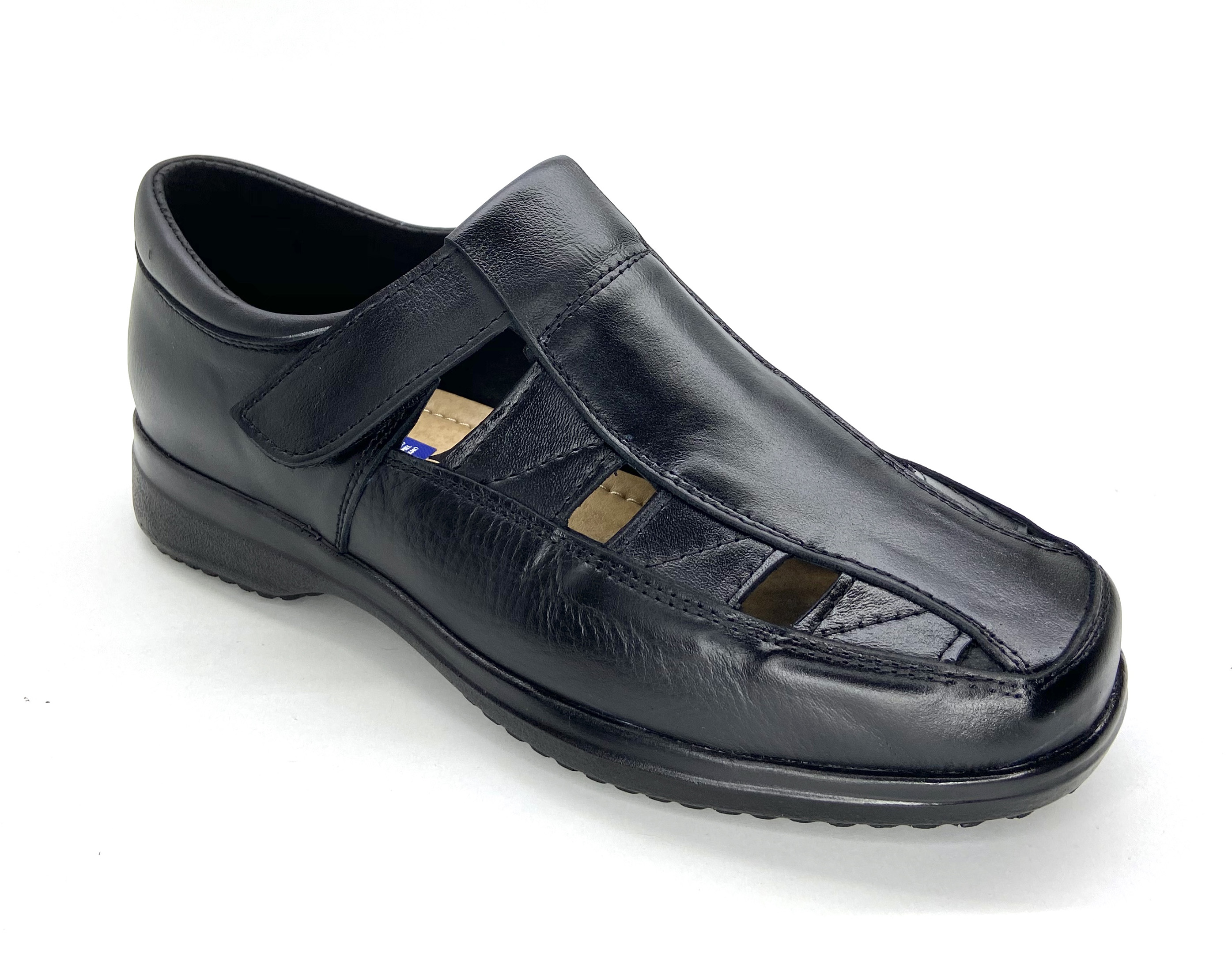Huarache De Piel De Borrego Para Caballero Pie Diabetico