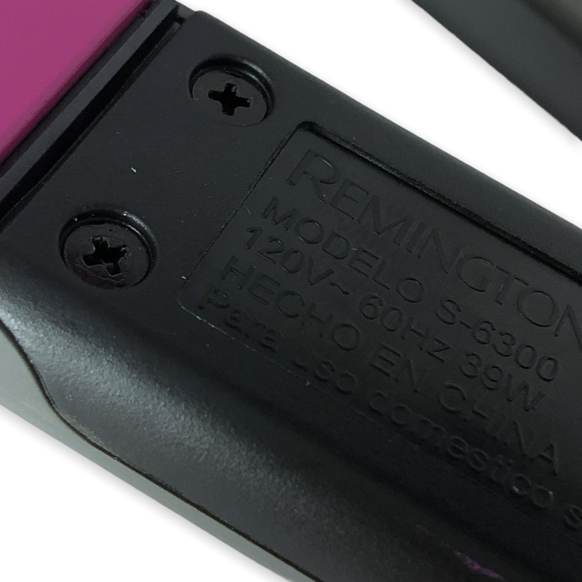 Plancha De Cabello Remington Color Protection S6300 120 V