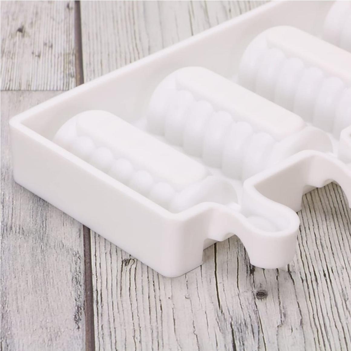 Molde De Silicon Forma Espiral Para Repostería Paleta De Hielo Helado